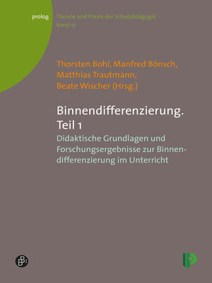 cover image of Binnendifferenzierung. Teil 1
